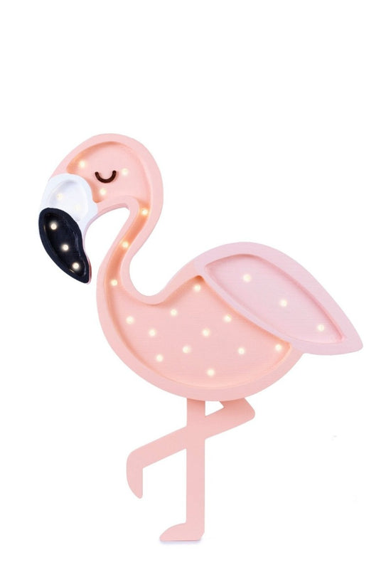 Lampi í barnaherbergi, flamingo fugl frá Little Lights